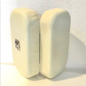 DG sunglasses case White  6.5x3x2